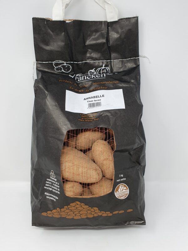 Pommes de terre Annabelle 3kg Ferme Vrancken – - – Ferme Vrancken - Ferme d'Ossogne