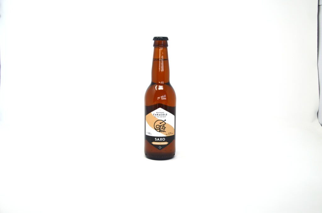 Saxo blonde 33cl – - – Brasserie Caracole