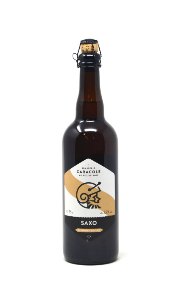 Saxo blonde 75cl – - – Brasserie Caracole