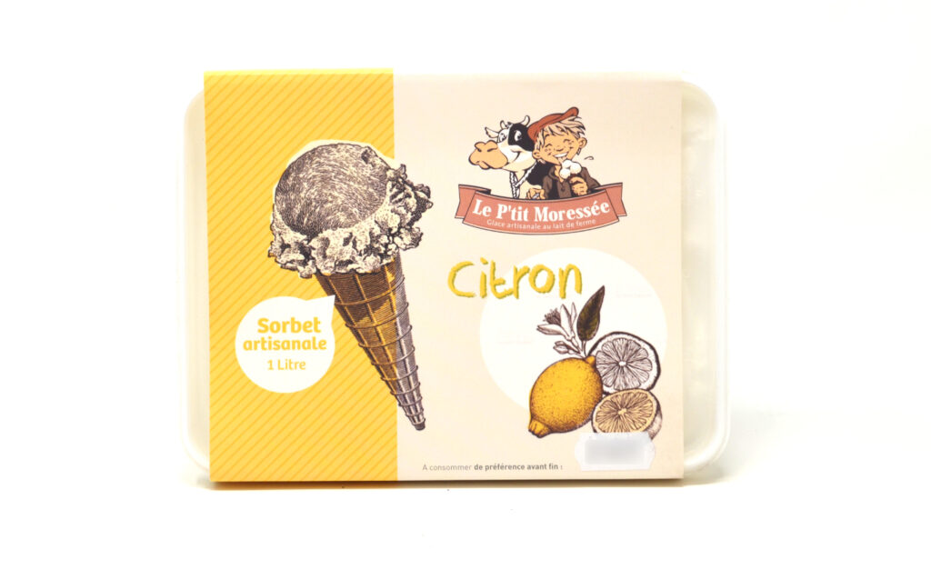 Sorbet citron Moressée 1l – - – Petit Moressée