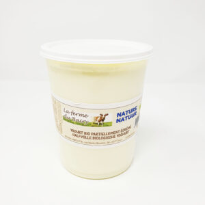 Yaourt Nature lait vache 1l Ferme de Bairy Bio – - – Ferme de Bairy