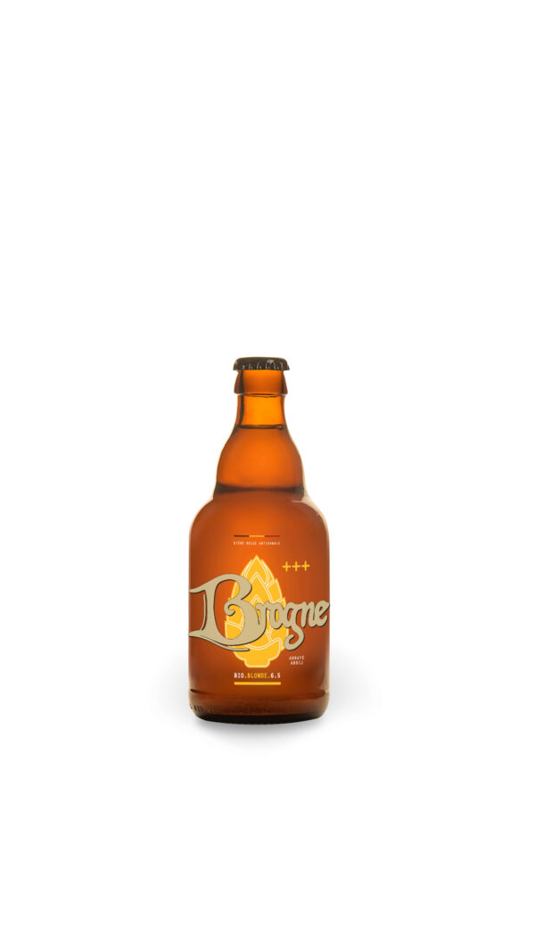 Brogne blonde 33cl Abbey Beer Bio – Un bière blonde à fermentation haute