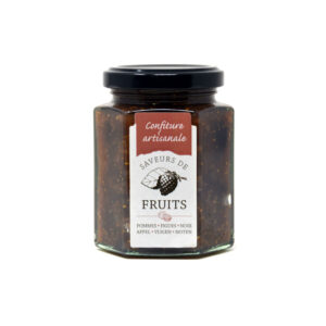 Confiture Pomme-Figue-Noix 220g – - – Saveurs de Fruits