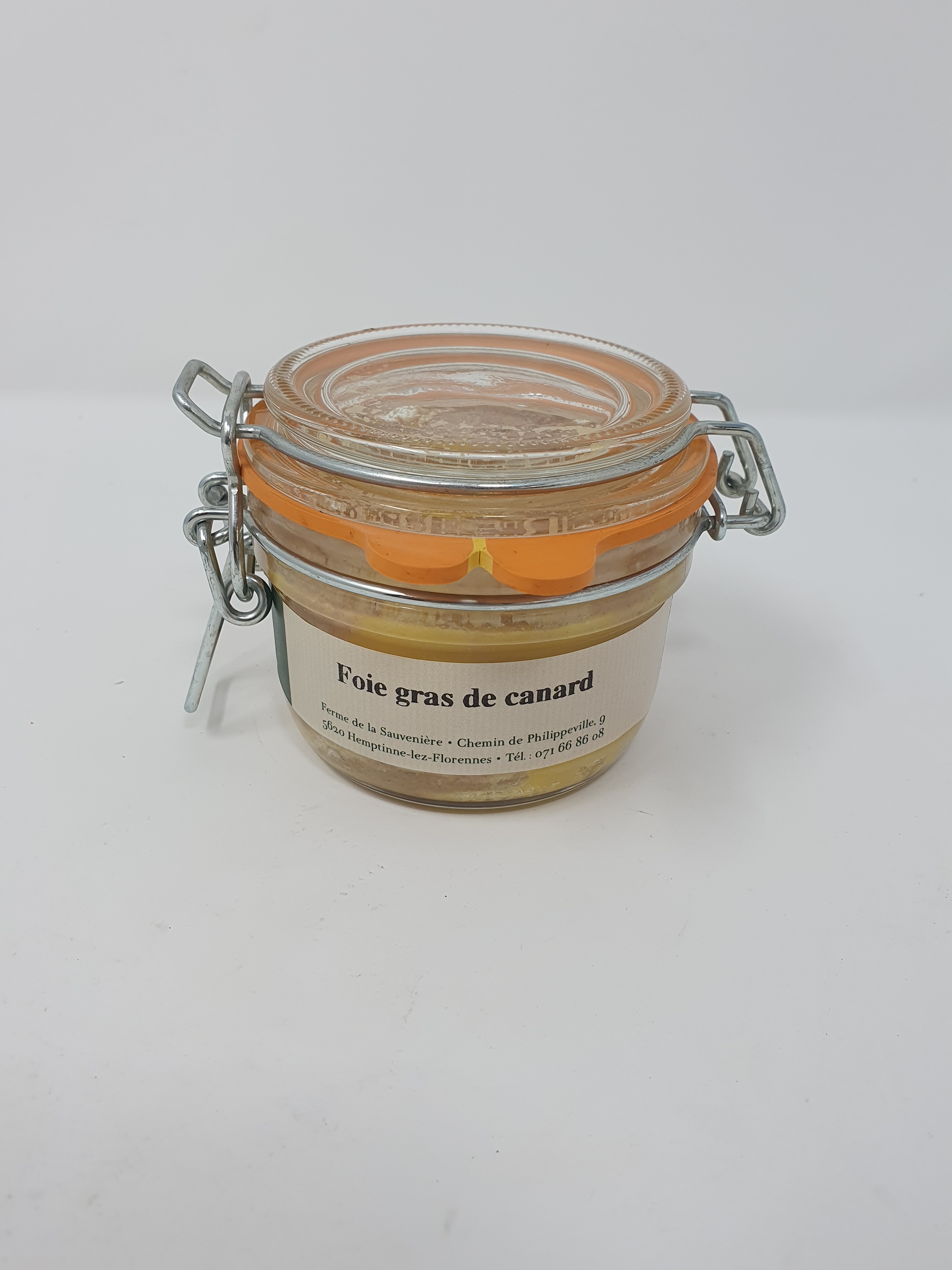 Foie gras entier verrine 130g – - – Ferme de la Sauvenière Foie gras entier verrine 130g – - – Ferme de la Sauvenière
