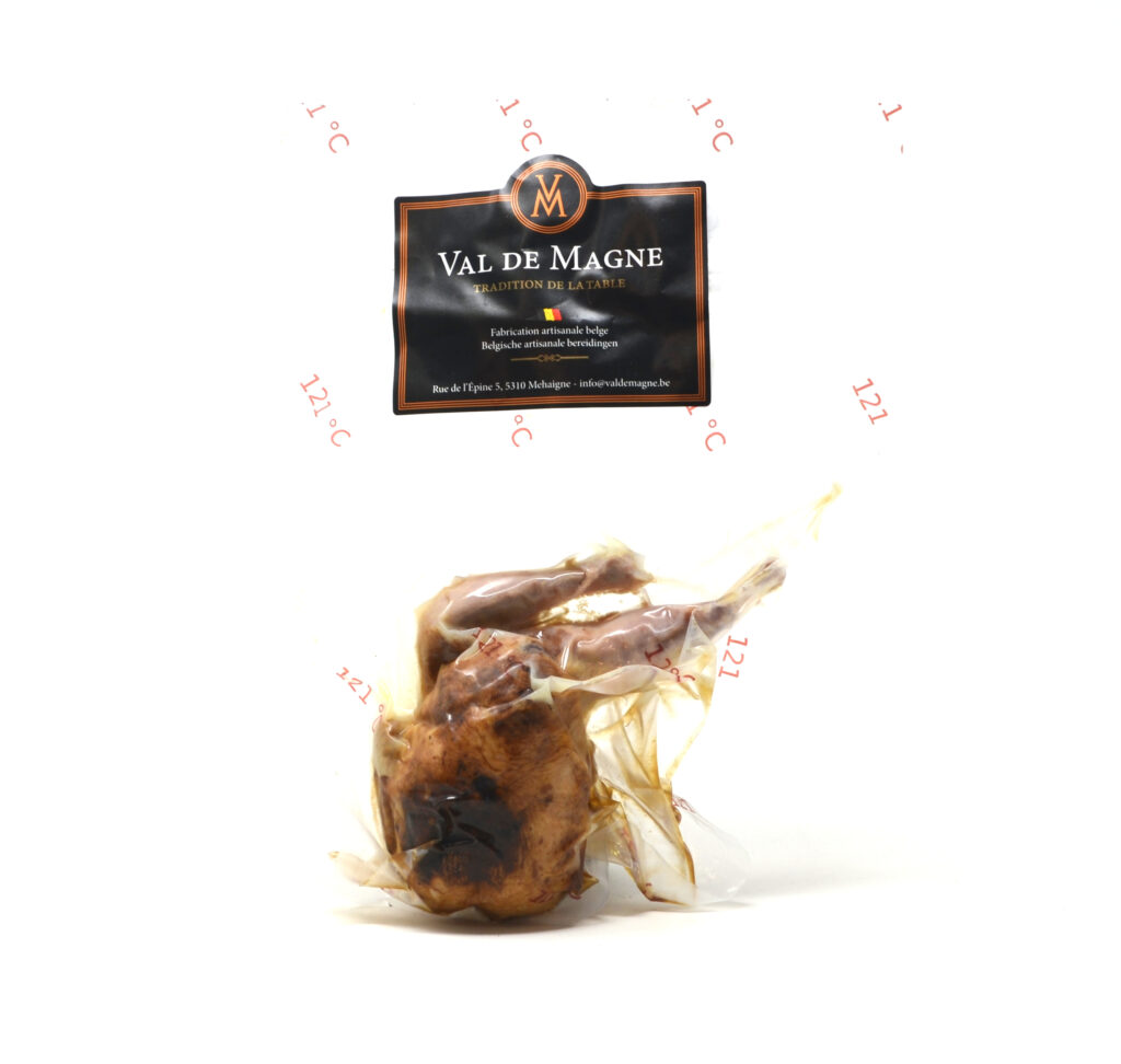 Caille farcie aux raisins et cognac 200g Val de Magne – - – Val de Magne