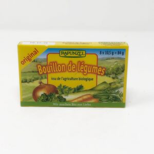 Bouillon cube légumes bio 8x10
