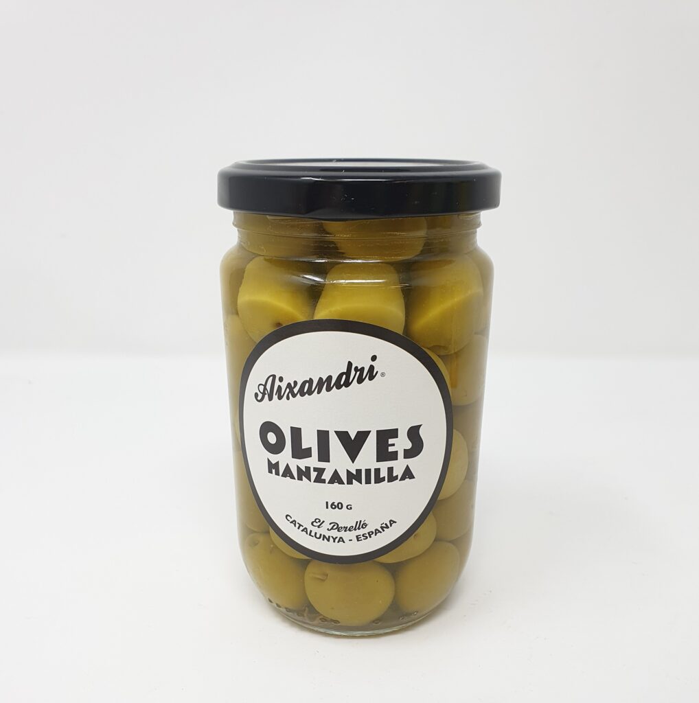 Olives vertes Aixandri 180g – - – Aixandri