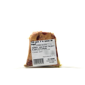 Foie gras à la queue de bœuf +/- 50g Boucherie la Corbeille – - – Boucherie La Corbeille