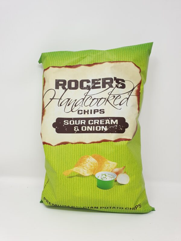 Chips cream & onion Roger's 150g – - – #N/A
