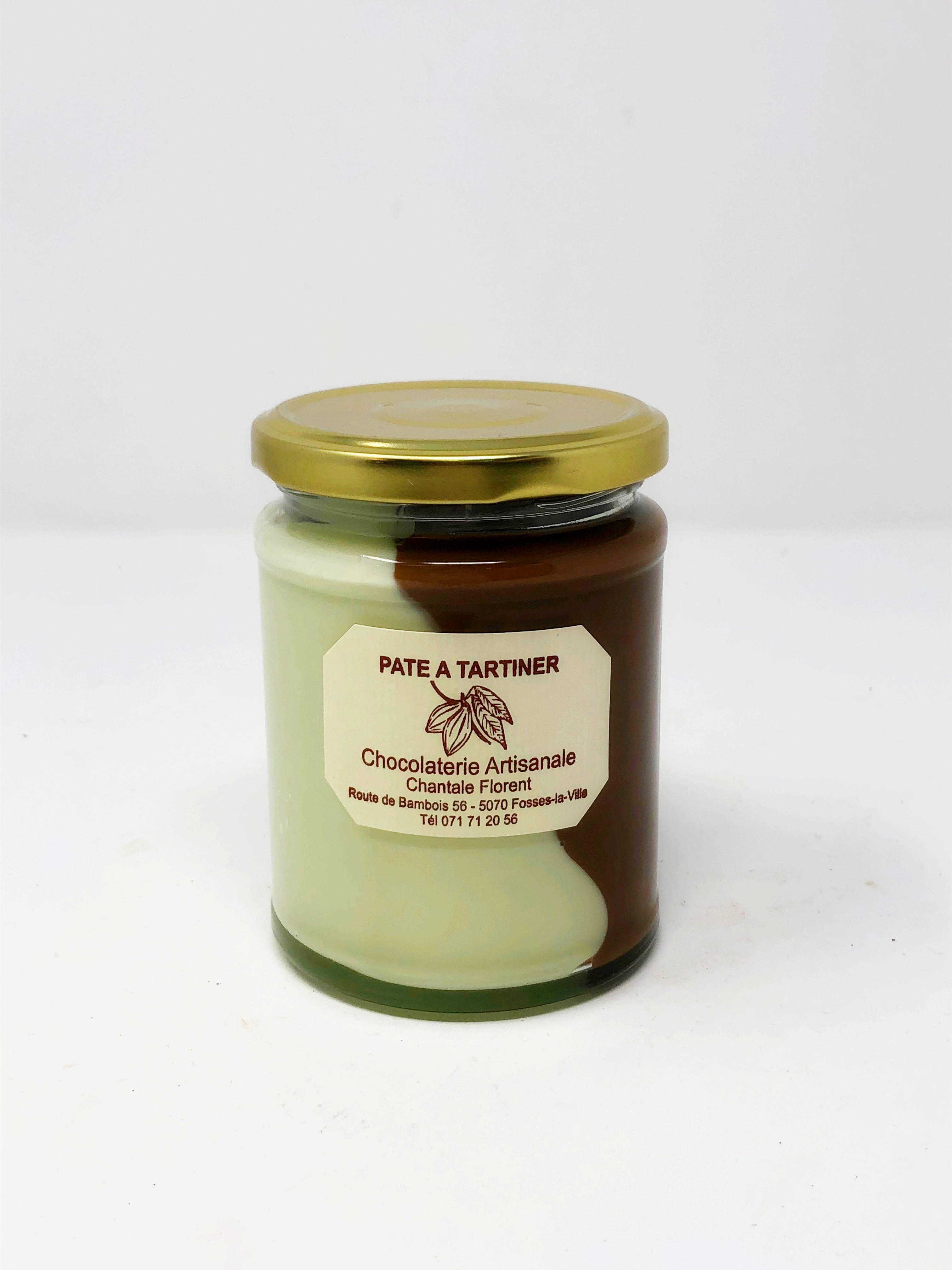 Pâte à tartiner duo 600g – - – Chocolaterie Chantale Florent Pâte à tartiner duo 600g – - – Chocolaterie Chantale Florent