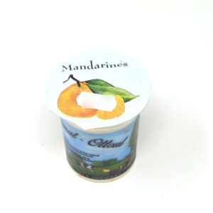 Yaourt lait de vache 125g Mandarine Ferme Flémal – - – Ferme Flémal - Ottoul