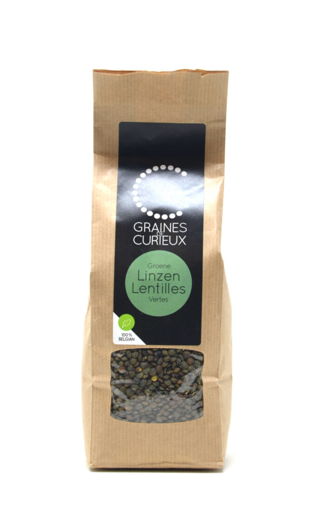 Lentilles vertes bio 500 g – - – Land