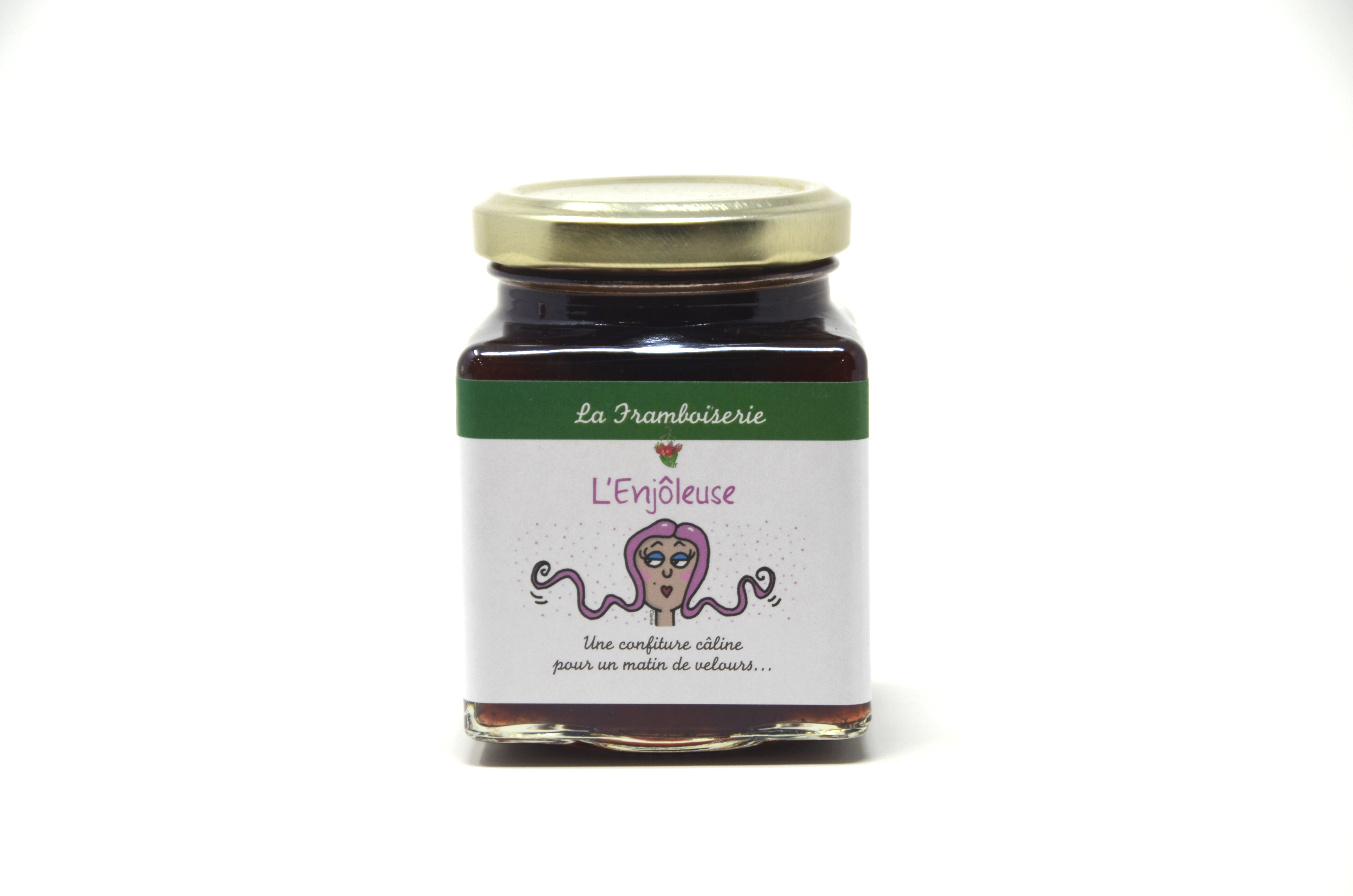 Confiture de l'enjôleuse 245g Framboiserie de Malmedy – Une confiture câline pour un matin de velours ! – Framboiserie de Malmedy Confiture de l'enjôleuse 245g Framboiserie de Malmedy – Une confiture câline pour un matin de velours ! – Framboiserie de Malmedy