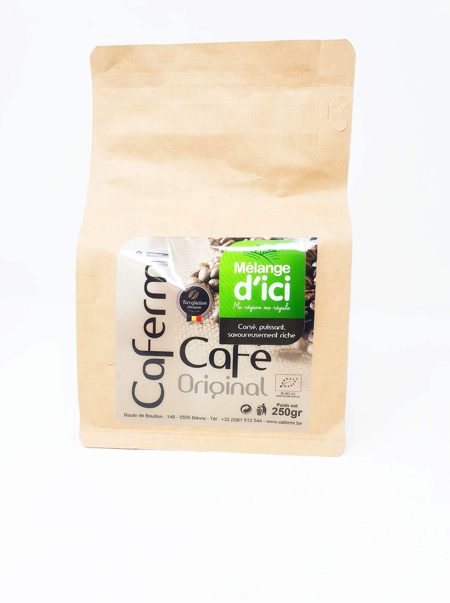 Café mélange d'ici moulu 250g Cafermi – Un café spécialement composé pour le magasin d'ici ! – Cafermi Café mélange d'ici moulu 250g Cafermi – Un café spécialement composé pour le magasin d'ici ! – Cafermi