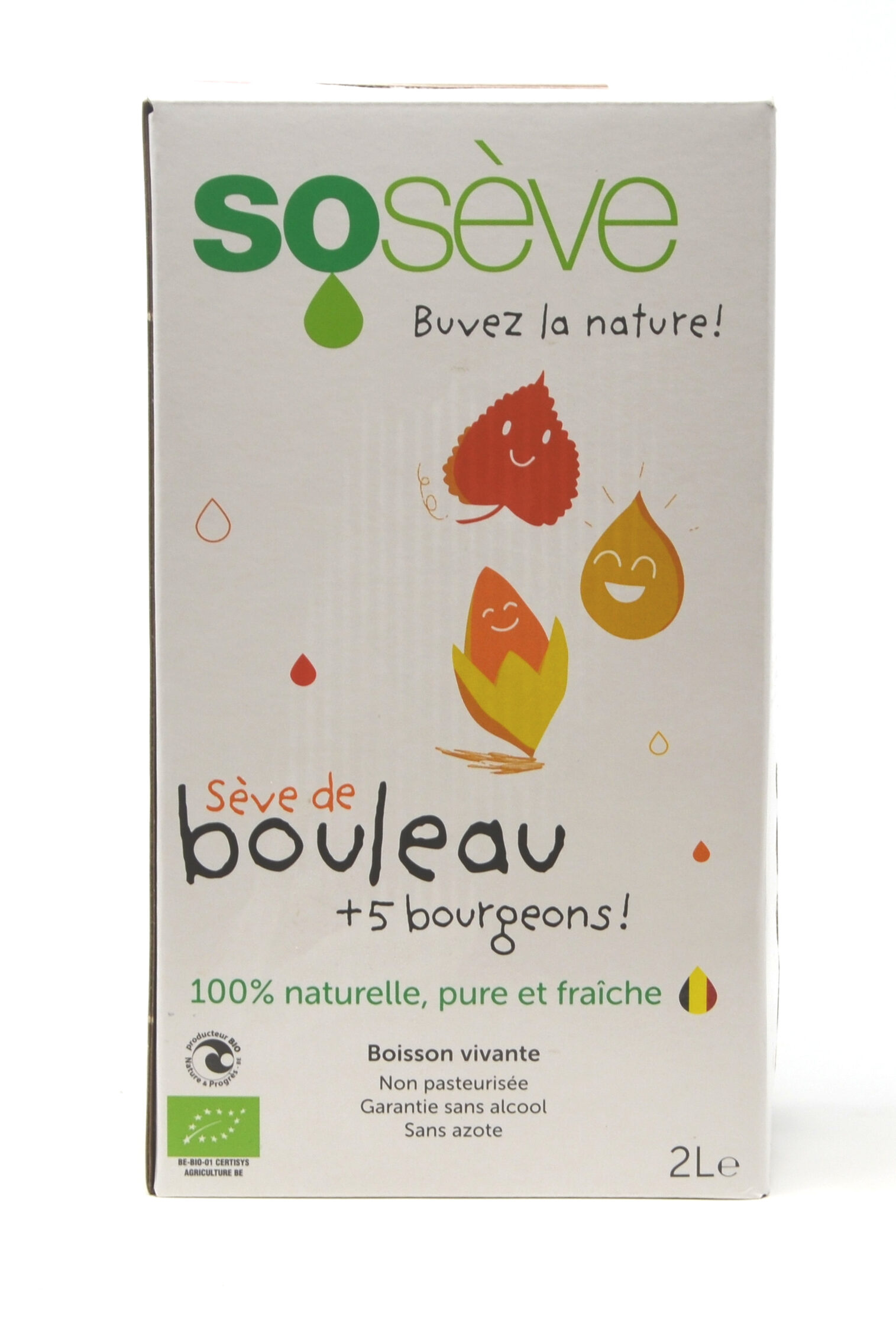Sève bouleau 5 bourgeons 2L – - – So Seve Sève bouleau 5 bourgeons 2L – - – So Seve