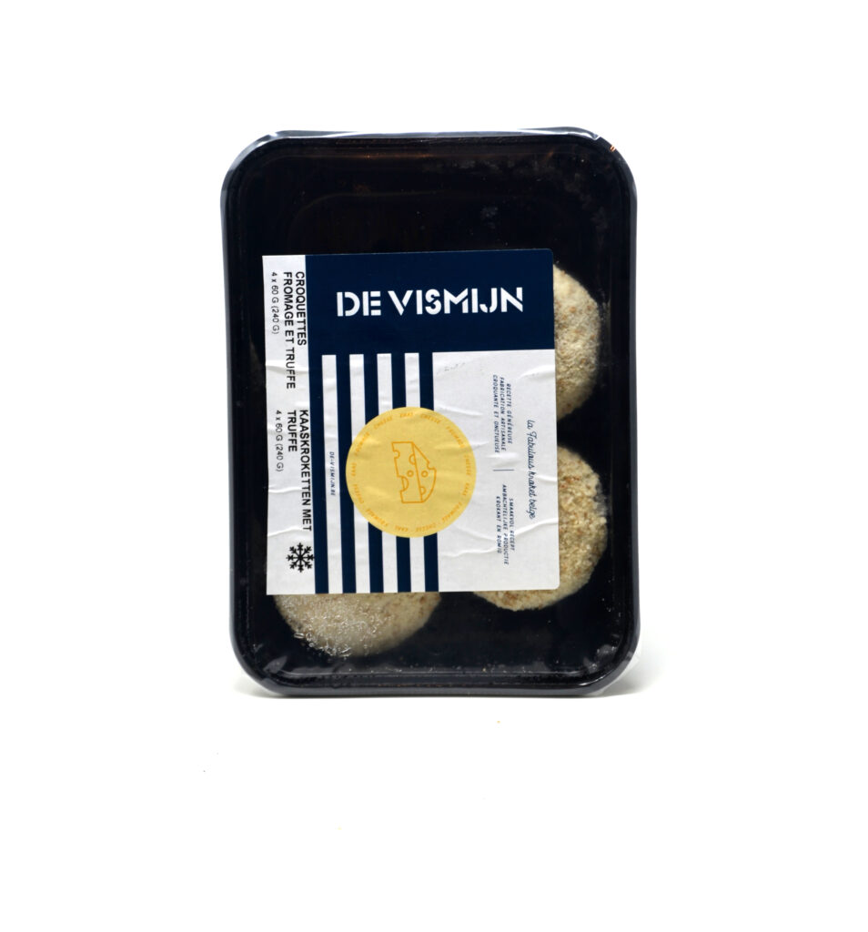 Croquettes au fromage et à la truffe 4x60g De Vismijn – - – De Vismijn