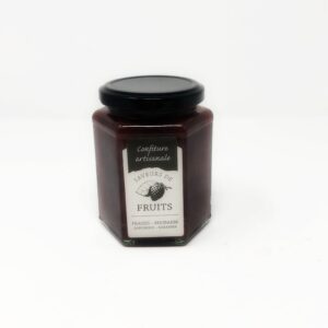 Confiture fraise rhubarbe 320g – - – Saveurs de Fruits