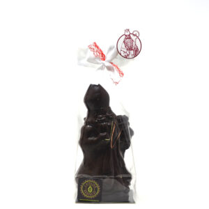 Saint-Nicolas Teddy noir 135g Atelier ô Chocolat – - – L’atelier Ô Chocolat