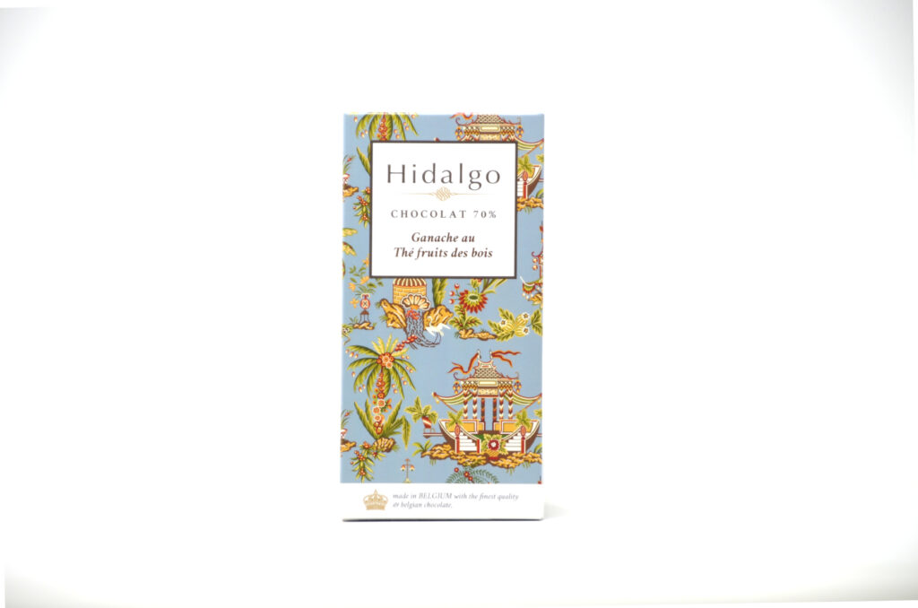 Tablette ganache thé fruits des bois – - – Chocolaterie Hidalgo