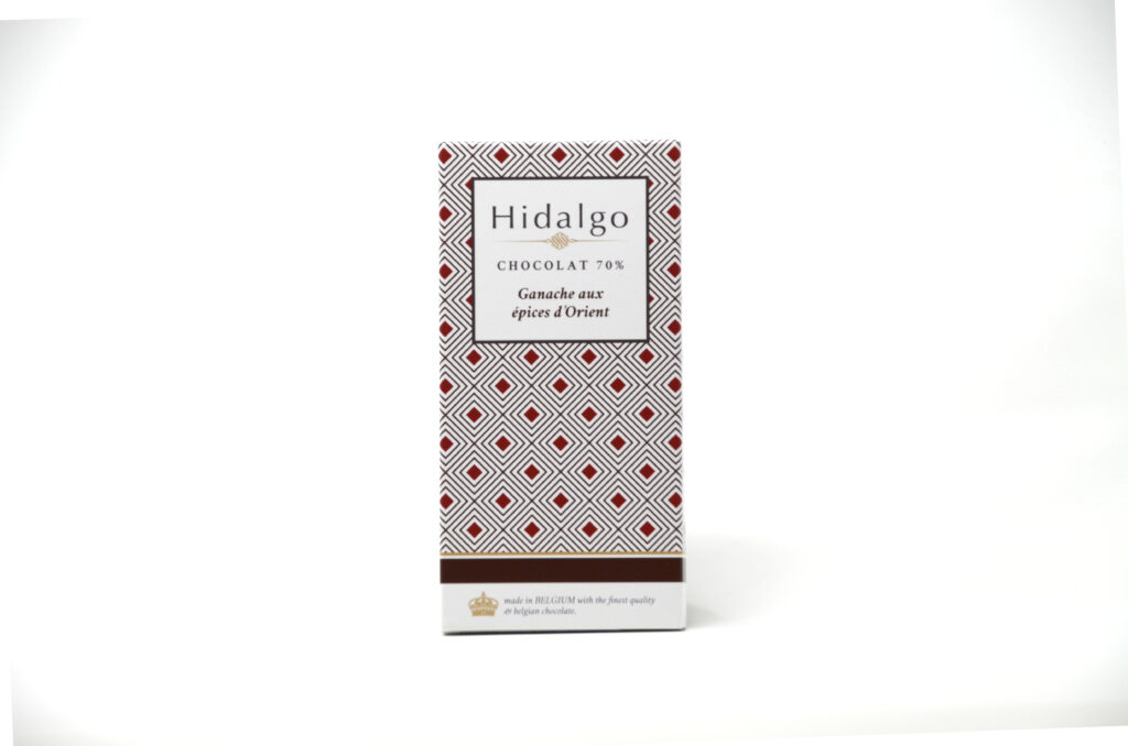 Tablette ganache épices orient – - – Chocolaterie Hidalgo