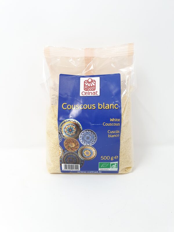 Couscous blanc 500g – - – COULEUR NATURE SPRL