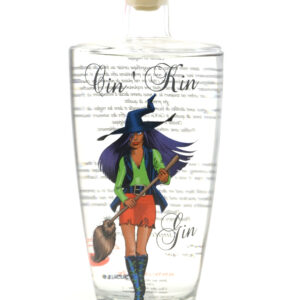 Gin Cherry Cin'Kin édition limitée 50cl – Un gin à base de cerise édition limitée. - Taux d'alcool : 43% – Cin'Kin Gin