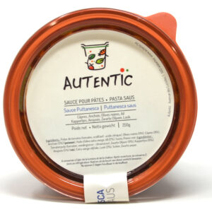 Sauce pour pâtes Puttanesca 250g Autentic (hors vidange 1€) – - – Autentic