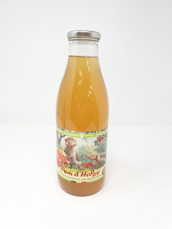 Jus pomme-rhubar. Pom Happy 1l – - – Pom d’Happy