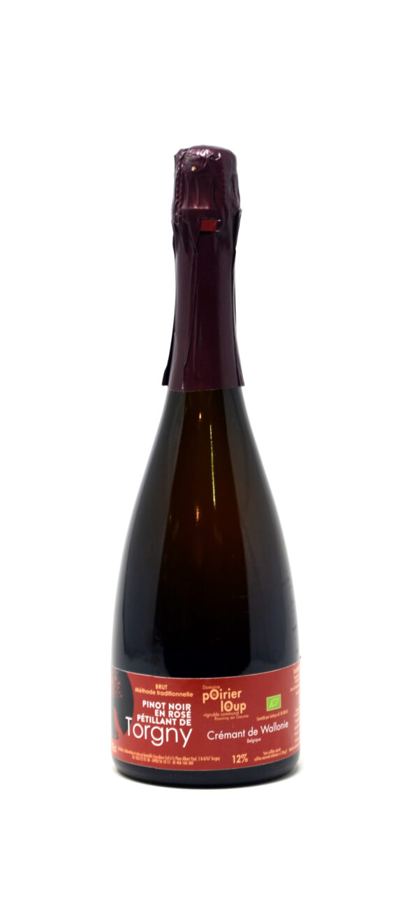 Crémant Pinot noir rosé 75cl Domaine du Poirier du Loup – - – Domaine Le Poirier du Loup