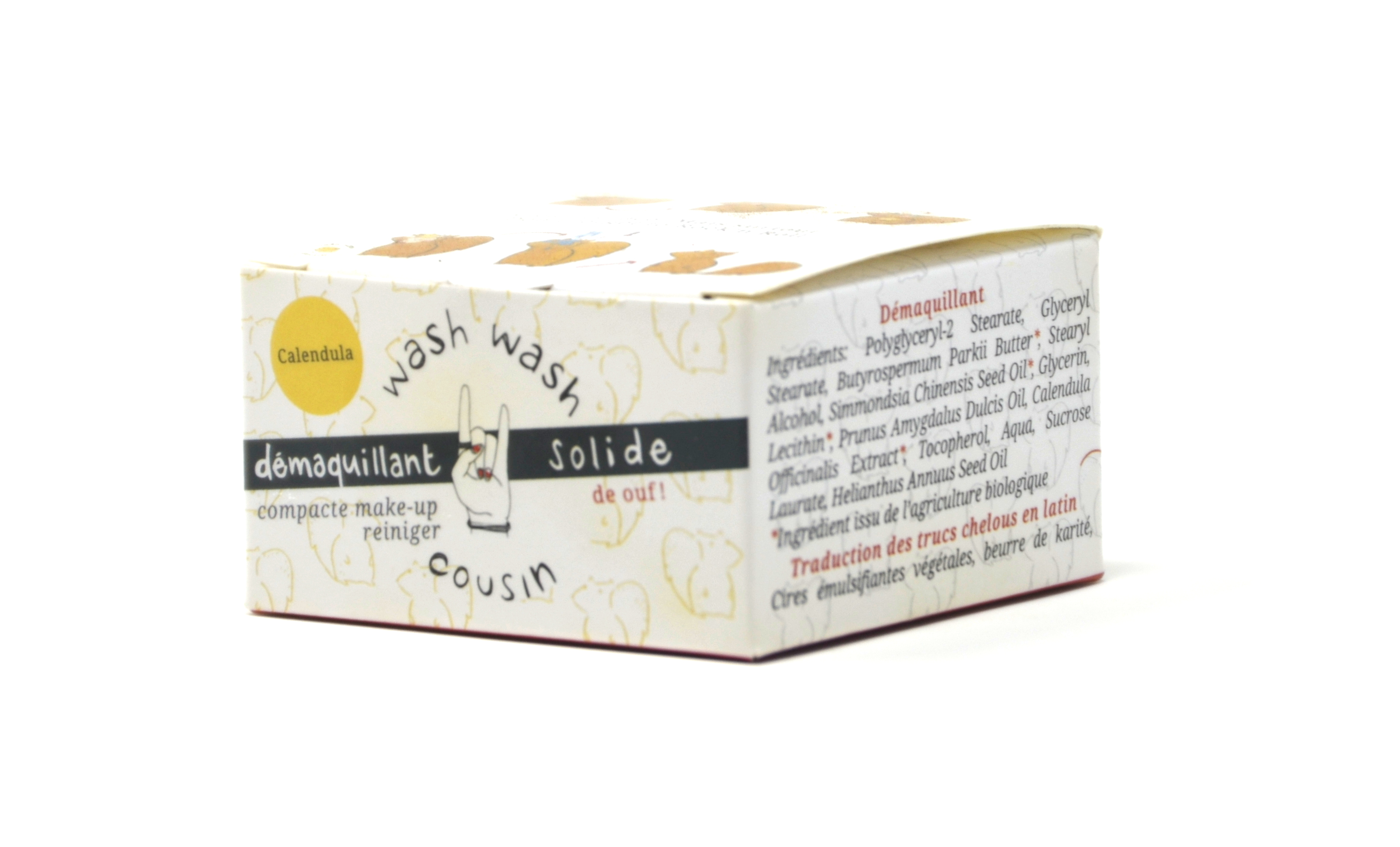 Démaquillant solide 40g Wash Wash Cousin – - – Wash Wash Cousin Démaquillant solide 40g Wash Wash Cousin – - – Wash Wash Cousin