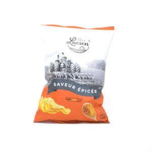 Chips de Lucien saveur épicée 125g – - – Les Chips de Lucien