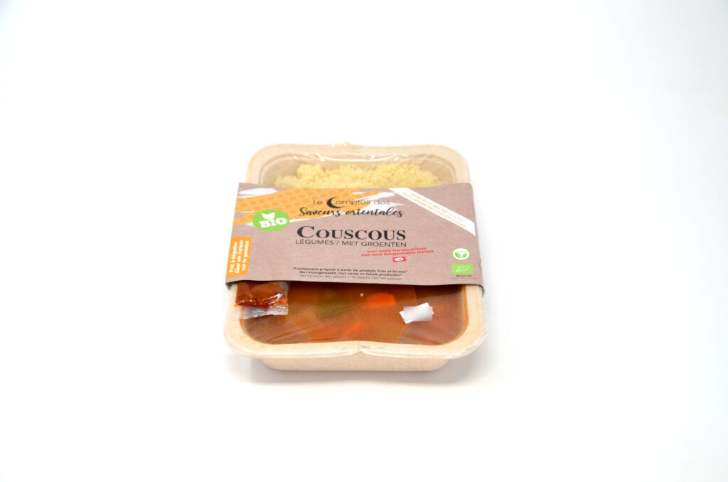 Couscous maison 600g – Ce couscous est cuisiné avec des ingrédients locaux et bio. Pour les amateurs