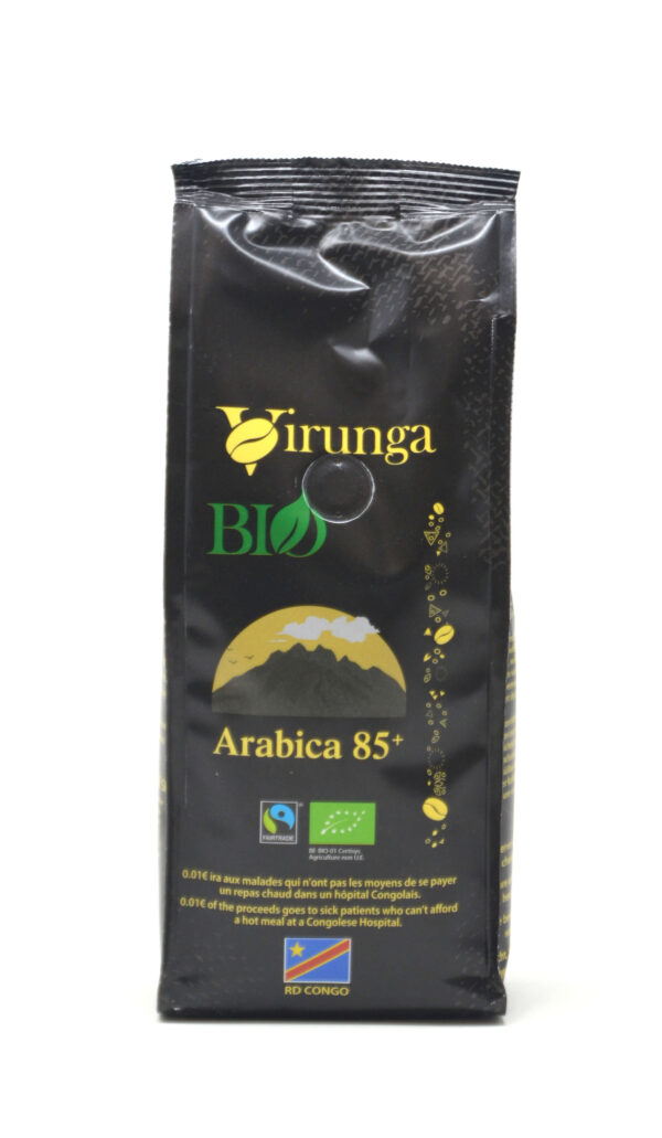 Café Arabica 85 moulu 250g Virunga Bio – - – Virunga Coffee
