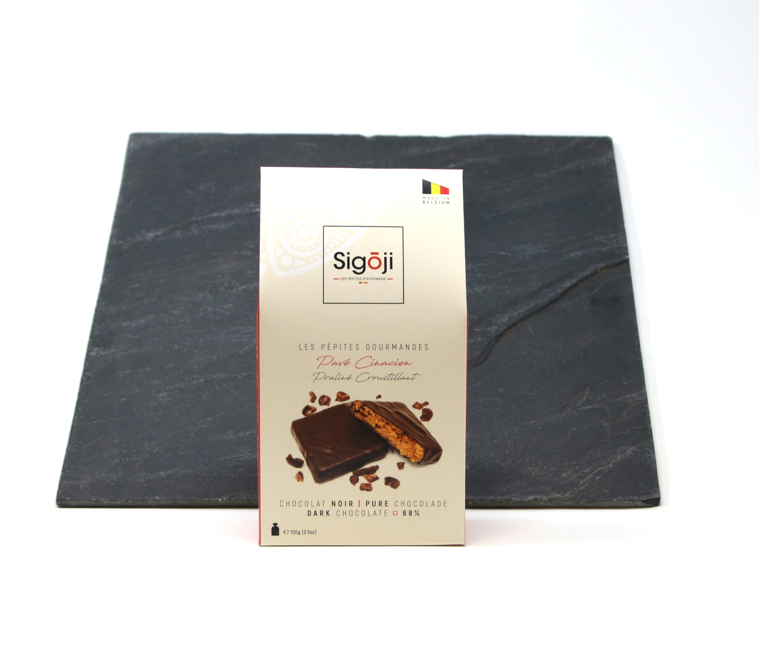 Pavés Cinaciens Chocolat Noir – - – Sigoji Pavés Cinaciens Chocolat Noir – - – Sigoji