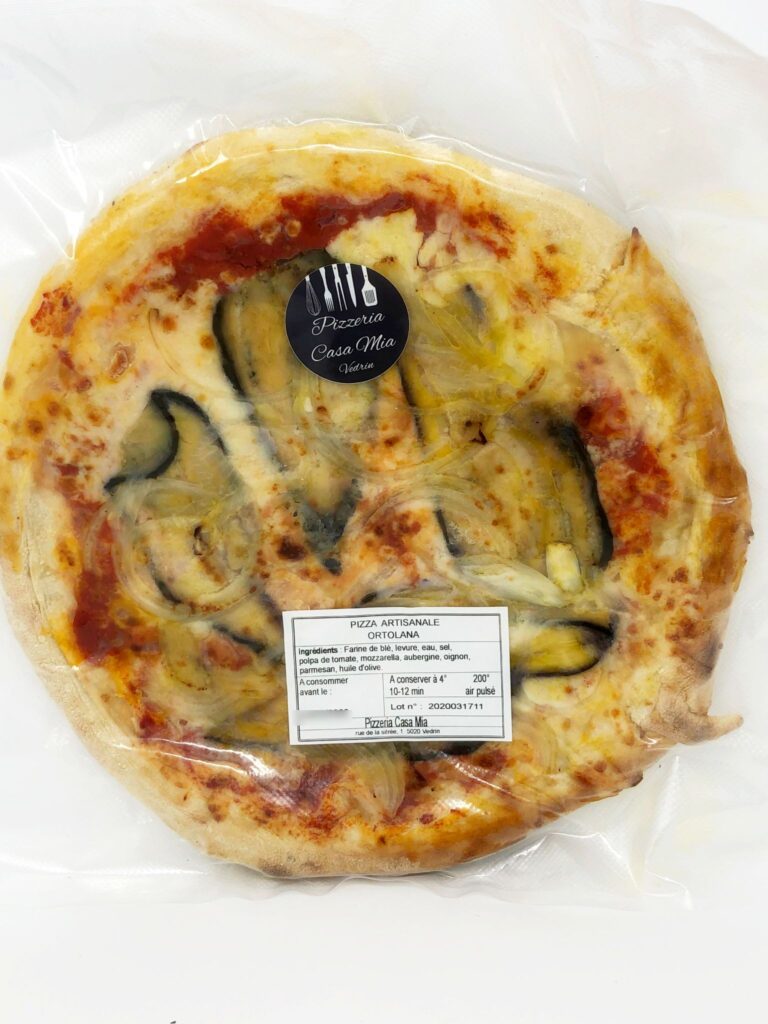 Pizza Ortolona diamètre 30cm Casa Mia – La pizza aux aubergines de la pizzeria Casa Mia de Vedrin ! – Pizzeria Casa Mia Vedrin