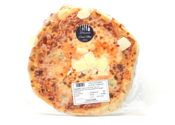 Pizza 4 fromages diamètre 30cm Casa Mia – - – Pizzeria Casa Mia Vedrin