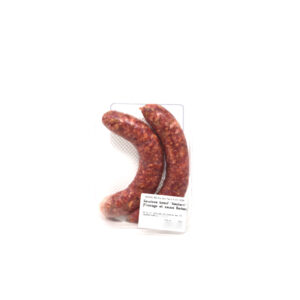 Saucisses porc et veau "Western" 2pc +/- 350g – - – Boucherie Boca