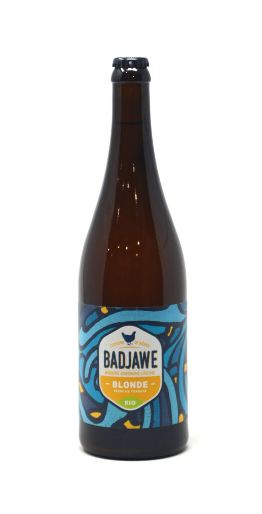 Badjawe blonde 75cl Brasserie Coopérative Liégeoise Bio – - – Brasserie Coopérative Liégeoise