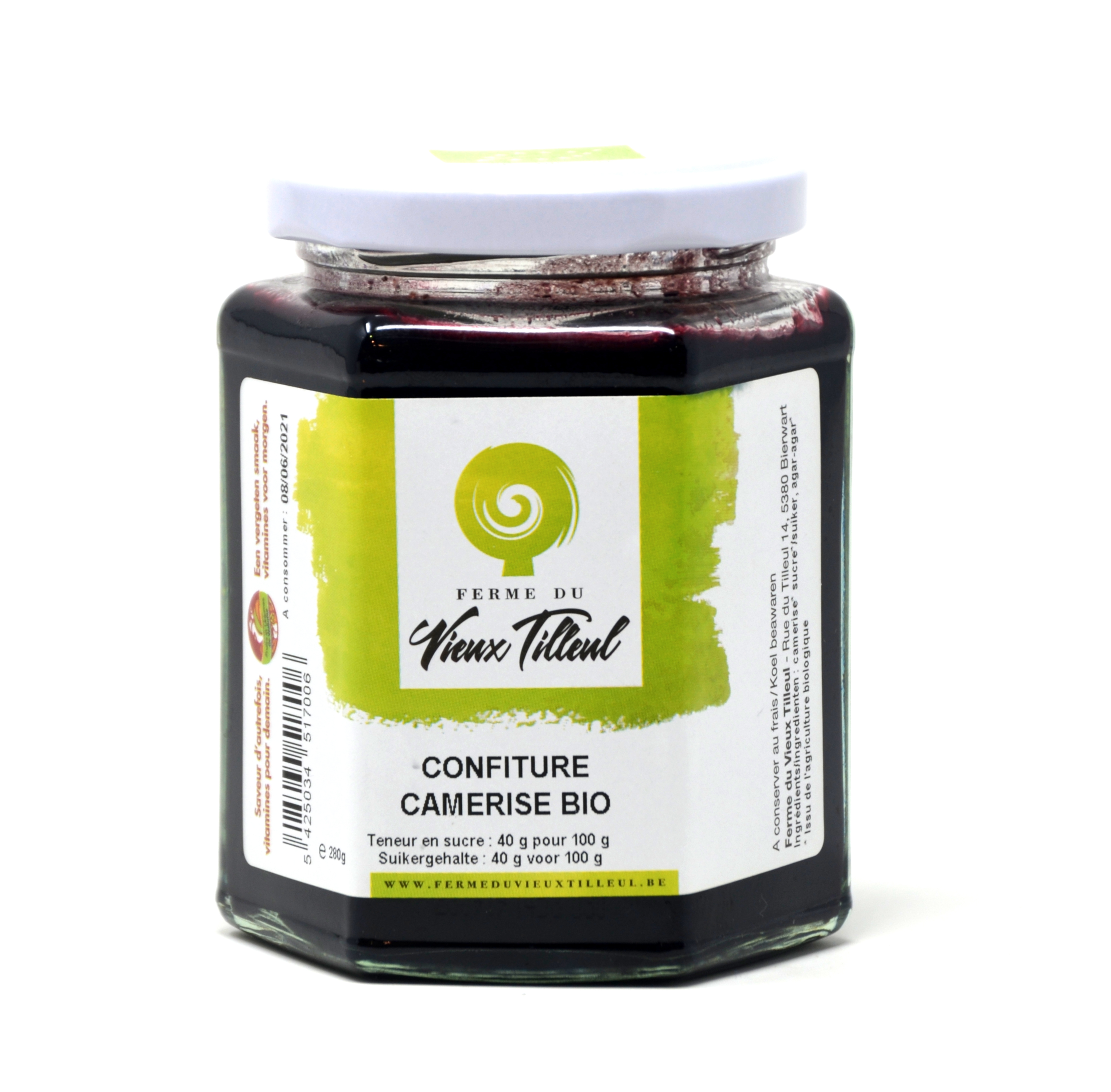 Confiture de Camerise 280g Ferme du Vieux Tilleul Bio – - – Ferme du Vieux Tilleul sprl Confiture de Camerise 280g Ferme du Vieux Tilleul Bio – - – Ferme du Vieux Tilleul sprl