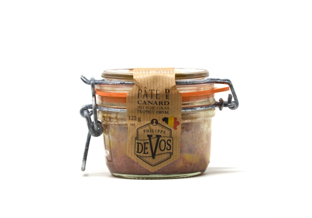 Pâté de Canard au foie gras et à l'Orval 125g Philippe Devos – - – #N/A