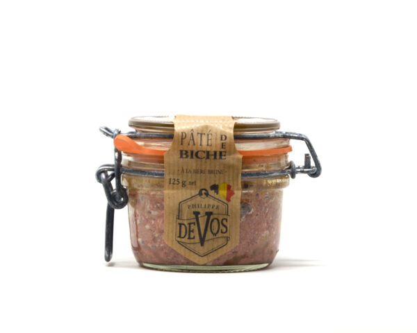 Pâté de Biche au foie gras et à la Rochefort 125g Philippe Devos – - – #N/A