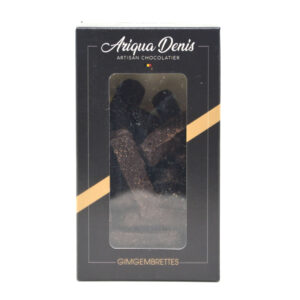 Gingembrettes chocolat noir 130g Ariqua Chocolaterie – - – Ariqua chocolaterie
