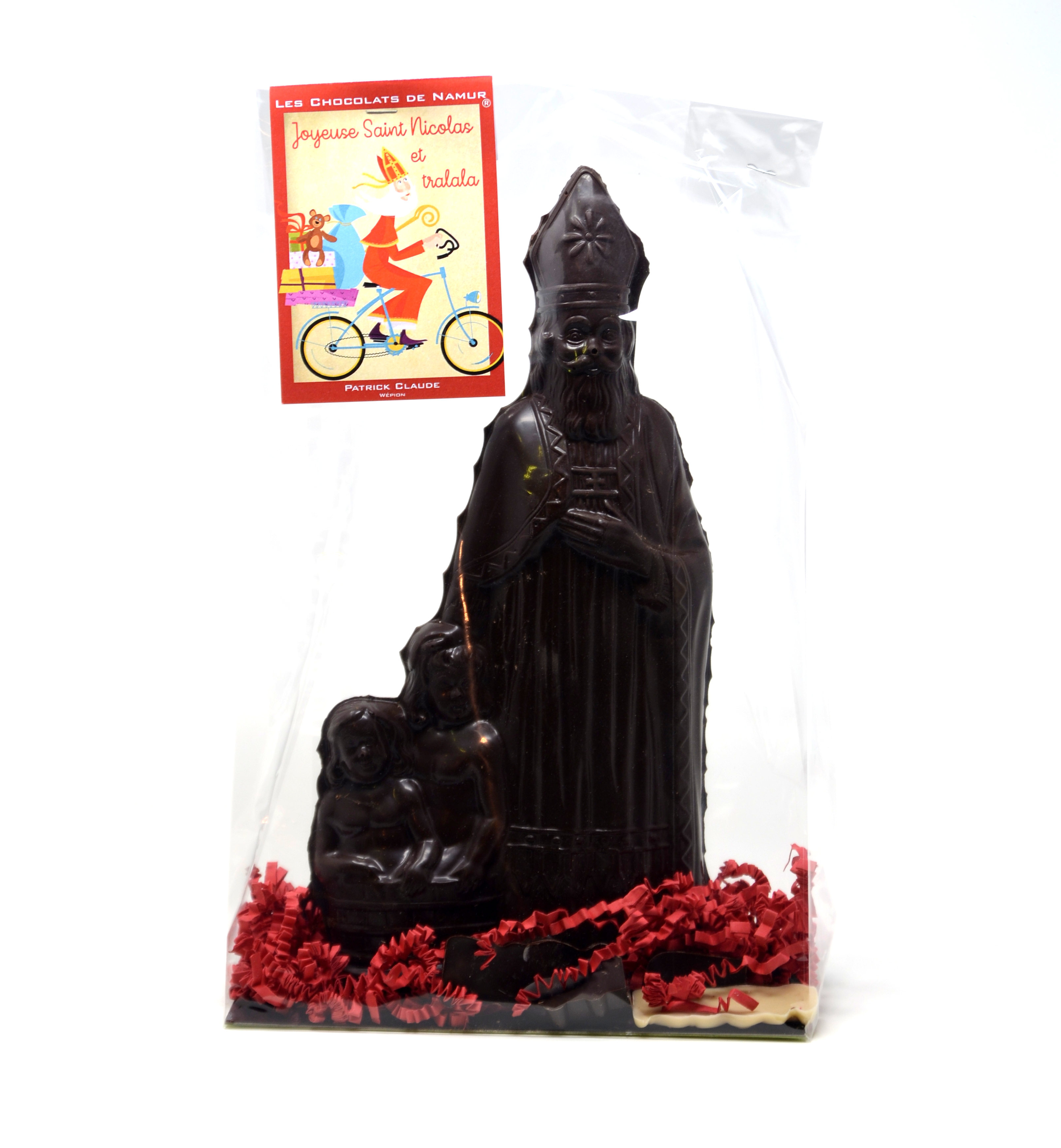 Grand Saint-Nicolas Fondant 550g Patrick Claude – - – Chocolats de Namur - Patrick Claude Grand Saint-Nicolas Fondant 550g Patrick Claude – - – Chocolats de Namur - Patrick Claude