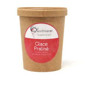 Glace praliné 1L Glace Tronome – - – Le Glacetronome
