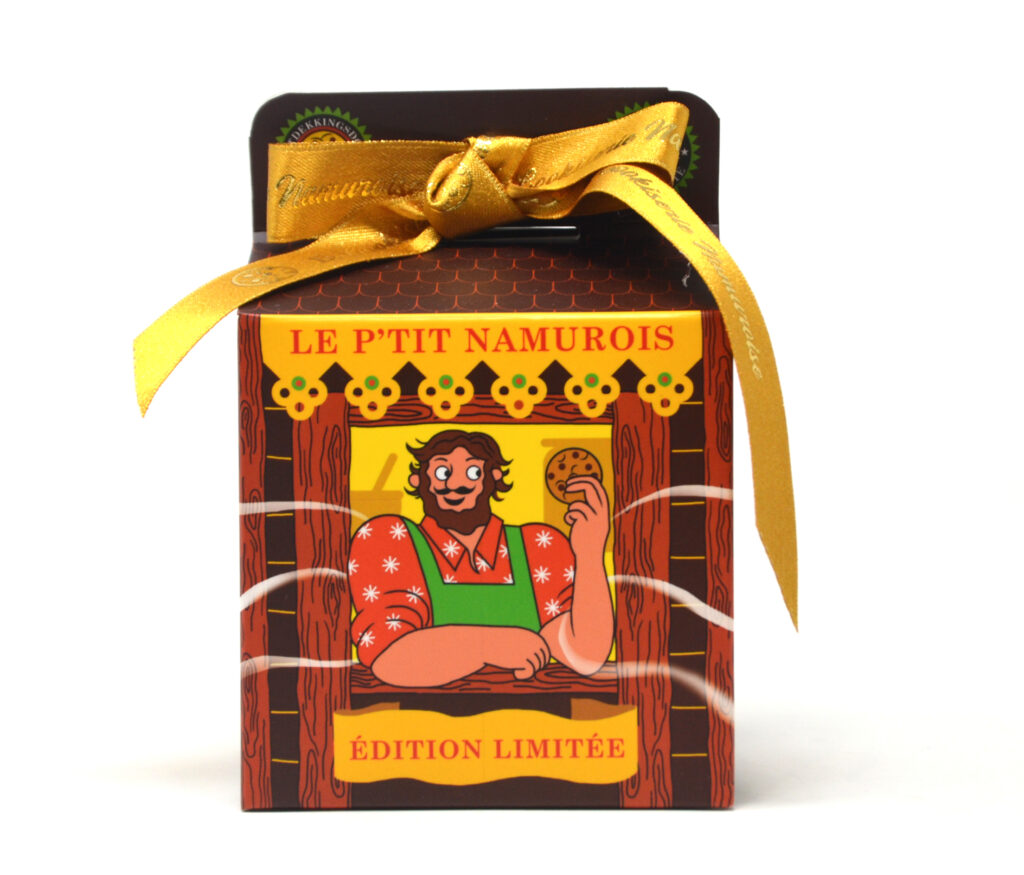 Coffret cookies édition limitée 210g Le P'tit Namurois – - – Cookiserie le petit Namurois
