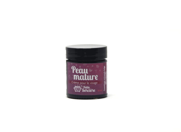 Crème peau mature 30g Petite Sorcière – Crème pour le visage qui nourrit et rajeunit les peaux matures. – #N/A