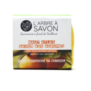 Savon aux agrumes 100g Arbre à Savon – Savon idéal pour peaux grasses et/ou acnéiques. – #N/A