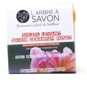 Savon palmarosa & géranium 100g Arbre à Savon – Savon idéal pour les peaux atopiques et à problèmes. Fabriqué à froid. – #N/A