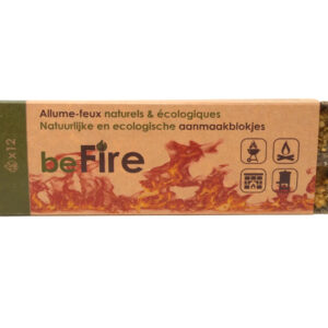 Allume-feux naturels et écologiques 12p BeFire – - – Befire