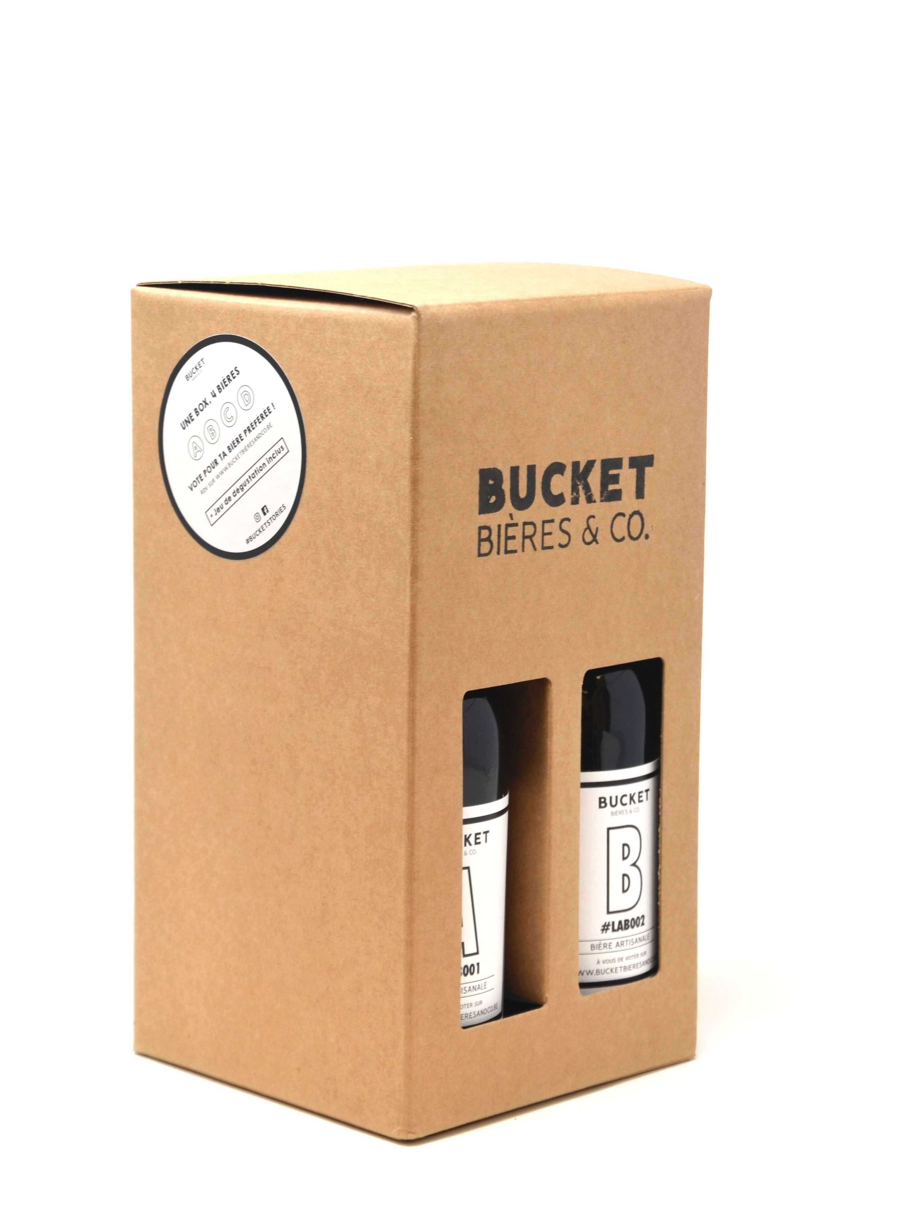 Coffret Bucket 4X33cl avec Jeu inclus Bucket Bières & Co – - – Bucket Bières and Co Coffret Bucket 4X33cl avec Jeu inclus Bucket Bières & Co – - – Bucket Bières and Co